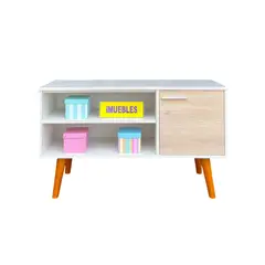 TEMEL - Consola Aparador Vintage Mueble para TV 50