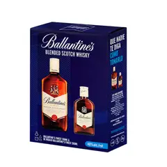 BALLANTINES - PACK WHISKY FINEST 700 ML + 200 ML