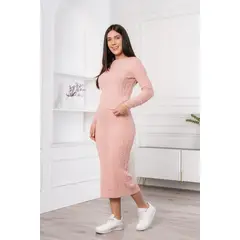 ARMA TU LOOK - SET BRUNELLA CONJUNTO CHOMPA Y FALDA CASHMERE TRENZADO