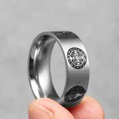 WATTACA - Anillo Minimalista San Benito Acero Inoxidable 316L -