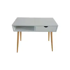 GENERICO - Escritorio Elegante con 1 Cajón y Espacio Abierto