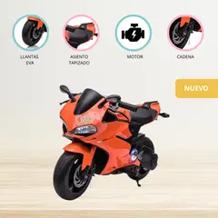 DUCATTI - Moto a batería para niños «DUCATI » Orange