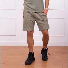DM DEXMEN - Short fresh terry verde