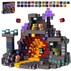 GENERICO - Bloques Magnéticos Minecraft Myndefuul 100pcs - Juguete Educativo 3d
