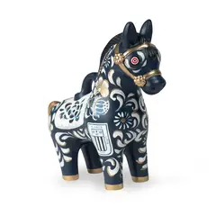 PISKA - POTRILLO DE PUCARÁ AZUL Y BLANCO - CLUB ALIANZA LIMA 20 CM