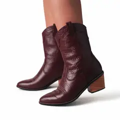 GENERICO - Botines Mujer Cuero