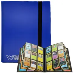 GENERICO - Album para Cartas Pokemon TCG y Magic para 360 cards - Azul - Binder Ultimate