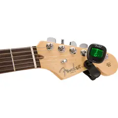 FENDER - Afinador para GuitarraBajo FT-1 Pro Clip On Tuner - Black