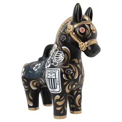 PISKA - Potrillo de Pucará Negro 2023 - Club Alianza Lima (20 cm de Altura)