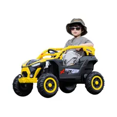 GENERICO - Carro Eléctrico Maverick - Amarillo