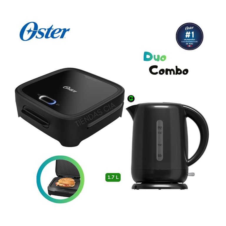 Combo Sandwichera CKSTSM400 y Hervidor BVSTKT3101