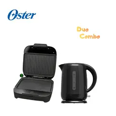 OSTER - Combo Sandwichera CKSTSM400 y Hervidor BVSTKT3101