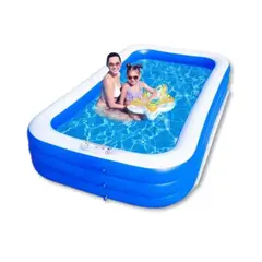 GENERICO - PISCINA INFLABLE RECTANGULAR 305x183x52 cm