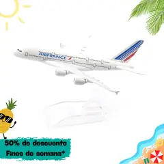 GENERICO - Avión de Metal a escala 15cm B747 AIR FRANCE