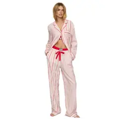 VICTORIA'S SECRET - PIJAMA VICTORIAS SECRET DE FRANELA DE ALGODÓN