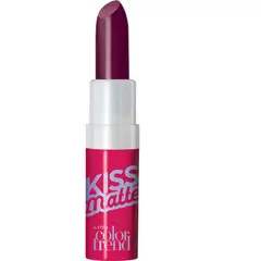 AVON - Color Trend Kiss mate Lápiz Labial - CIRUELA