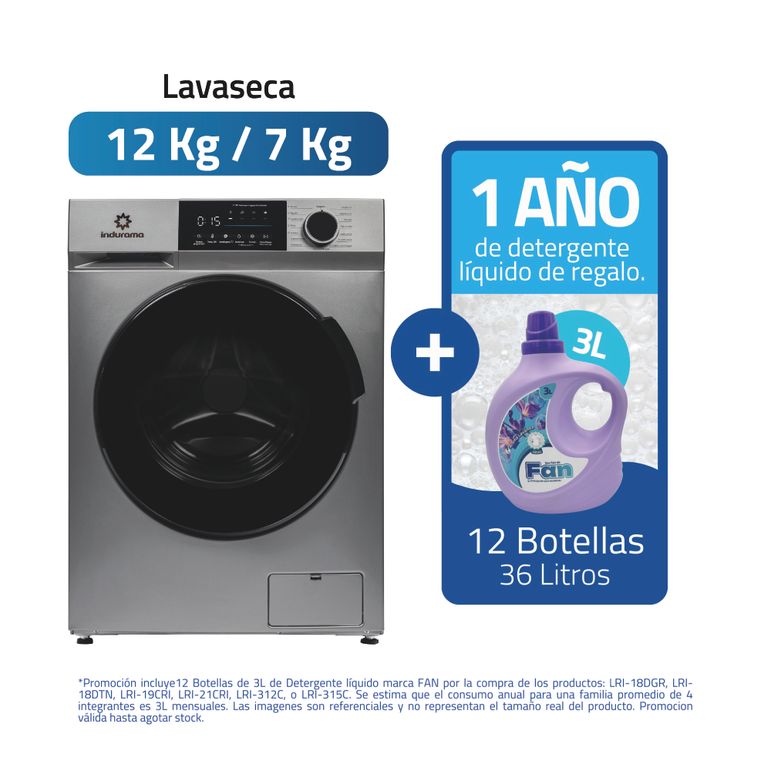 Lavaseca LRI-312C 12kg7kg Blanca