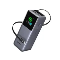 UGREEN - 20000MAH 165W POWER BANK CON CABLE RETRACTIL PB726 - 55987B
