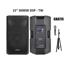 FREEVOX - PARLANTE ACTIVO DIGITAL 15 + PEDESTAL + MICROFONO