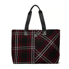 VICTORIA'S SECRET - BOLSO VICTORIAS SECRET A CUADROS