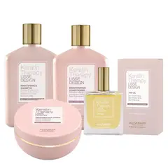 ALFAPARF MILANO - Alfaparf Keratin Therapy - Lisse Design Shampoo - Acondicionador - Mask - Oil