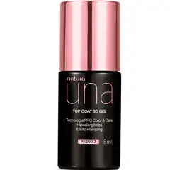 NATURA - Esmalte UNA 3G de -Top Coat 3D Gel - 8 ml