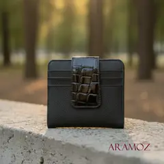 GENERICO - BILLETERA DE CUERO DE DAMA SIENA