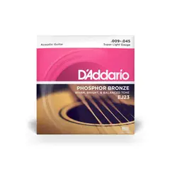 DADDARIO - Cuerdas para Guitarra Acústica D'addario EJ23 calibre 0.9 - 0.45