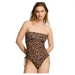 VICTORIA'S SECRET - TRAJE DE BAÑO VICTORIAS SECRET STRAPLESS ANIMAL PRINT