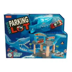 GENERICO - Pista de Carrera Infantil de Tiburón Juguete Interactivo para Niños