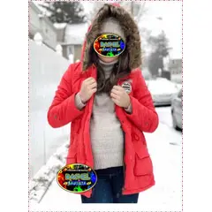 ARMY COLLECTION - Casaca Abrigo para Mujer Moda Coreana Parka