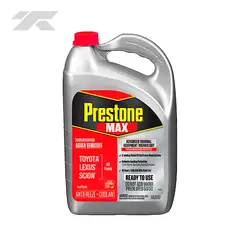 PRESTONE - Refrigerante y Anticongelante Max 50-50 Vehículos Asiáticos Rojo