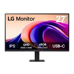 LG - MONITOR PLANO 27 QHD IPS 100 HZ HDMI HDR USB-C PN MON27LG27U631A