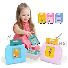 OEM - Juego de Aprendizaje para Niñas Tarjetas Flash INGLES - ESPAÑOL