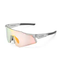 ROCKBROS - Gafas Fotocromáticas Aerodinámico Blanco