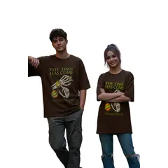 GENERICO - POLO OVERSIZE MANGA CORTA TIME HAS COME