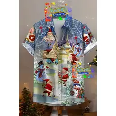 GENERICO - Camisas navideñas para Hombre