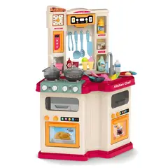 GENERICO - Cocina de Juguete con Luz Agua Sonidos Horno