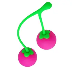 GENERICO - BOLAS DE SILICONA KEGEL CEREZA PARA FORTALECIMIENTO PELVICO