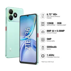 ZTE - BLADE A36 4GB+128GB - VERDE