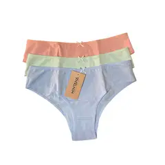 MINTANA - PACK 3 BIKINI LAZO ALGODON MUJER