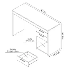 LOAGO - ESCRITORIO OFFICE 51015
