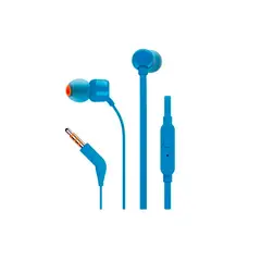 JBL - AUDÍFONOS IN EAR 20 Hz a 20000 Hz JACK 35 MM COLOR AZUL PN T110