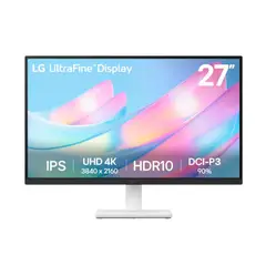 LG - MONITOR UHD 4K 27PULG HDMI PLANA 60 Hz BLANCO PN 27US500