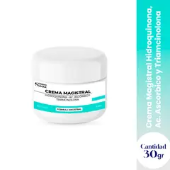 GENERICO - CREMA MAGISTRAL HIDROQUINONA 4% & AC ASCORBICO 2% & TRIANCINOLONA 0.025% 30 GR DERMO SUMAK