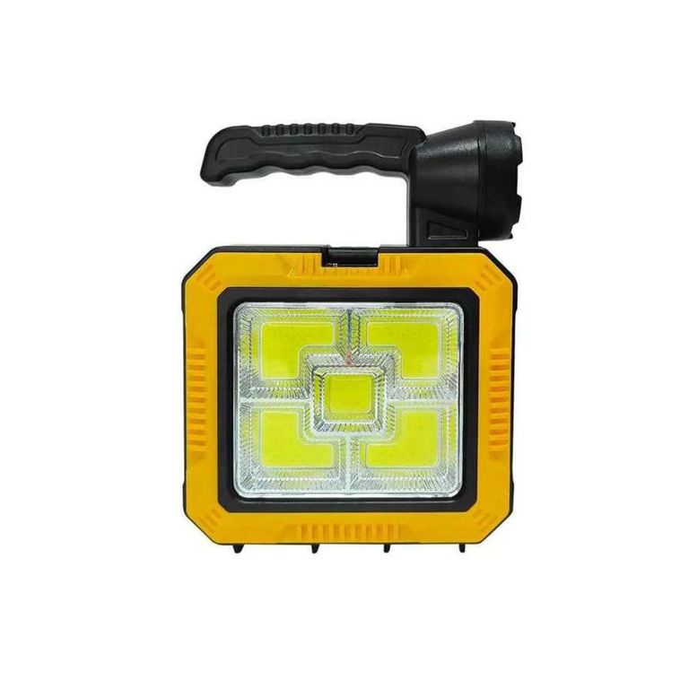 Linterna LED Multifuncional con Panel Solar