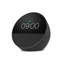 AMAZON - PARLANTE INTELIGENTE ECHO SPOT ALEXA 15W NEGRO PN ECHO SPOT