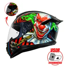 LS2 - CASCO INTEGRAL FF802 FLASH II HAPPY DREAMS VISOR PHOTOCROMATICO ®