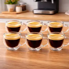 GENERICO - SET 6 TAZAS PARA ESPRESSO 70ML