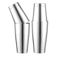 MORITA BAG STORE - SHAKER PARA BARTENDER COLOR PLATA METAL